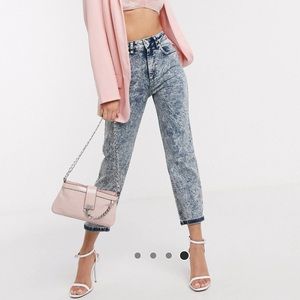 LIKE NEW ASOS Farleigh Mom Jeans